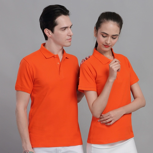 Однотонная футболка polo для работы, делается под заказ, с печатью вашего логотипа