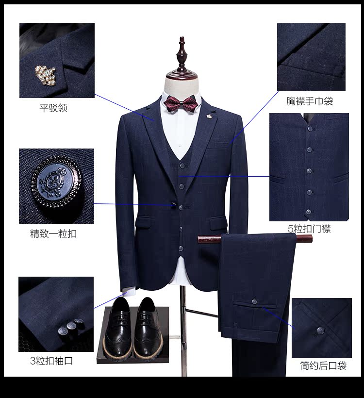 Costume homme pour automne - Ref 1570753 Image 12