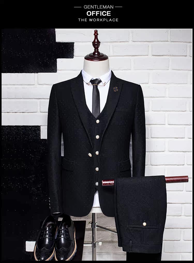 Costume homme en polyester pour automne - Ref 1557180 Image 9