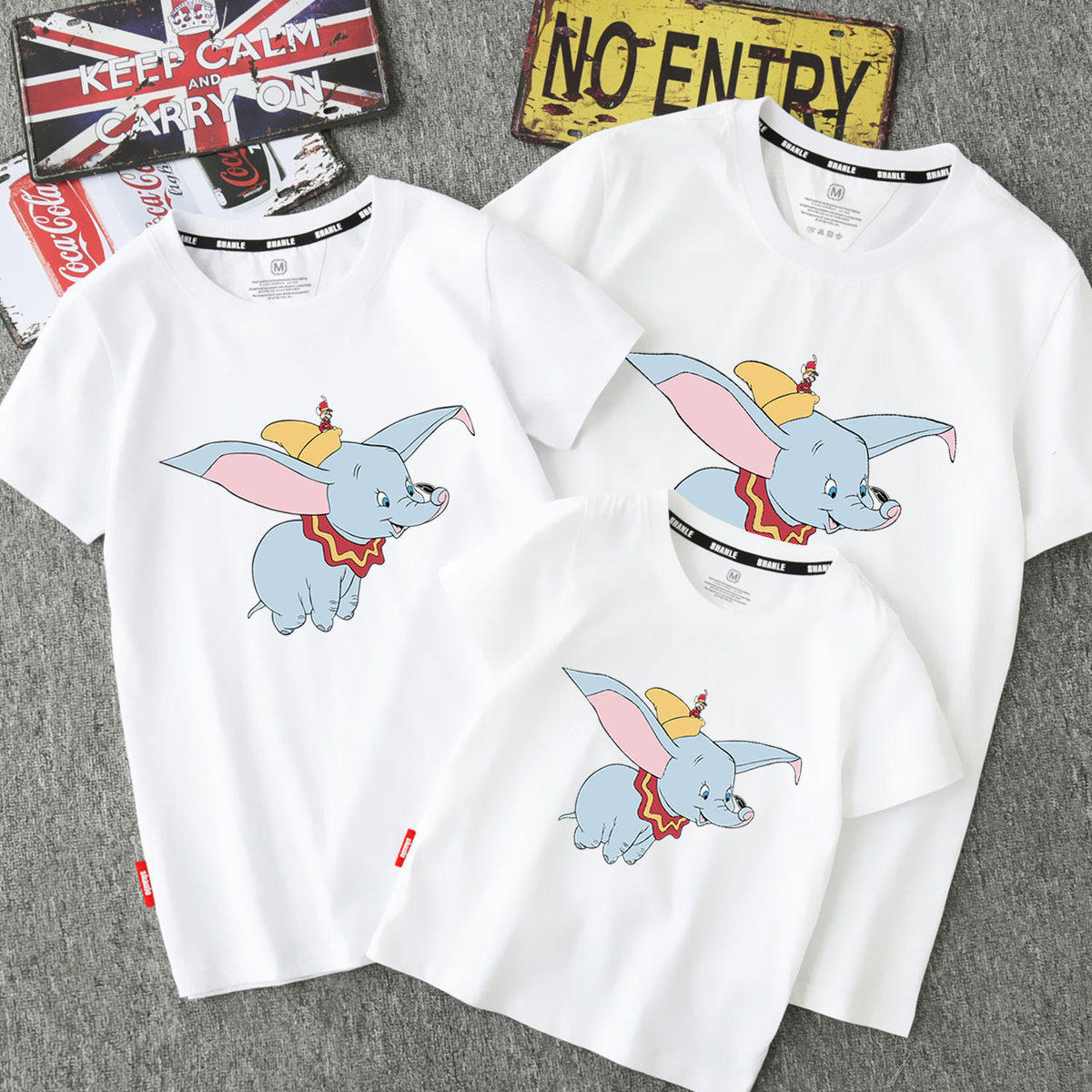 Parent-Child clothing summer clothes 2022 New Tide short sleeve T-shirt shake sound mother and child mother women foreign school a family of three tops