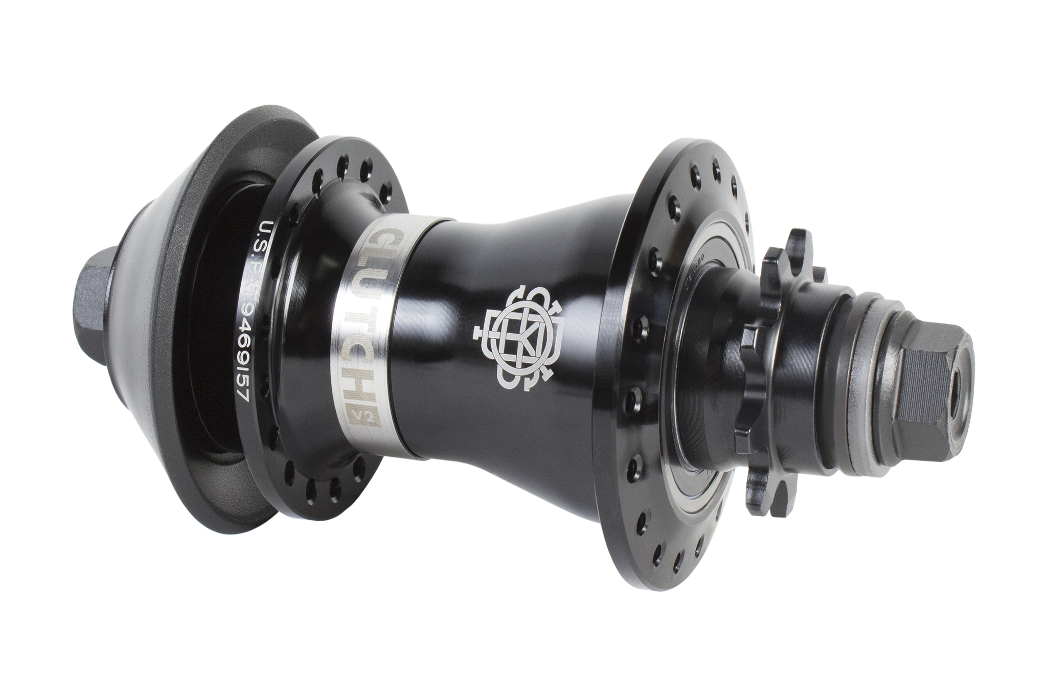 Odyssey Clutch V2 BMX clutch shaft Hub Black