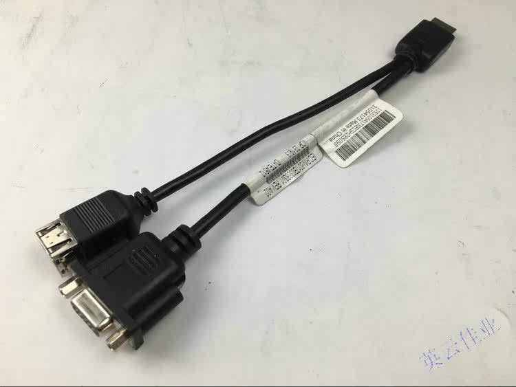 Lenovo SD330 VGA data line shows the connection line 6017B0388301 VGA wire