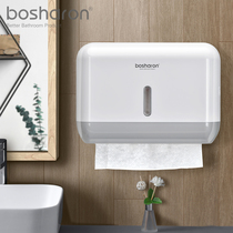 Toilet paper paper box hanging wall-free home hotel toilet tissue box wall-mounted paper box