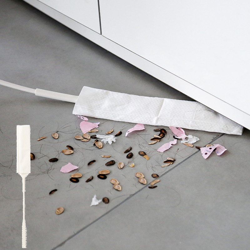 Home Lengthened Slit Dust Removal SON FRIDGE WASHING MACHINE BOTTOM CLIP STITCH LONG HANDLE CLEANING BRUSH FLAT BRUSH ULTRA SLIM