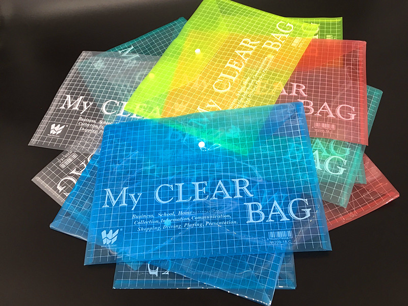 Thicken large capacity button bag A4 file bag Case Bag Bag Bag Bag with press button file bag 50