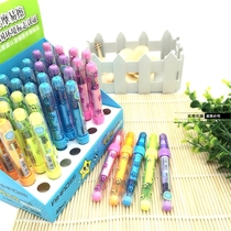 Hobby 8846 EASY TO WIPE LARGE CAPACITY TEMPERATURE-CONTROLLED ERASABLE NEUTRAL WATER PEN CHUBBY PEN 0 5 SUBWARHEAD CRYSTAL BLUE 