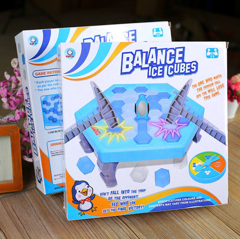 5 Save the Penguin Icebreakers Smash Ice Cubes Nets Red Play Building Blocks Children Parent-child Interaction Puzzle Chipping Ice Toys