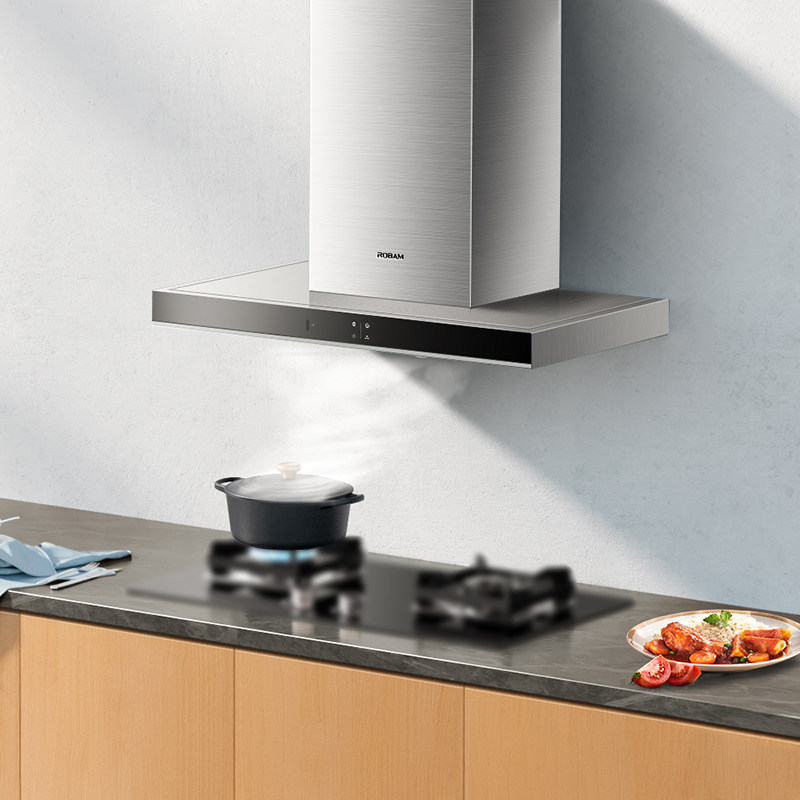 Boss range hood 67X2H home kitchen smoke machine suction exhaust large suction off-top suction European-style flagship store official