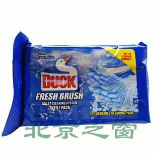 British Import Duck Toilet Brush Toilet Cleanser Supplement with replacement brushed head one piece at a time of 12 pieces
