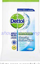 European imports dettol detox disinfection cleaning wet wipes 72 slices of no incense type