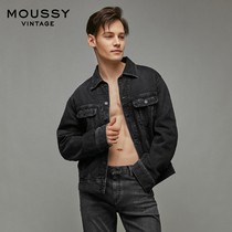 MOUSSY Vintage 2021 Spring and Summer new vintage casual denim jacket jacket 025DSN11-3050