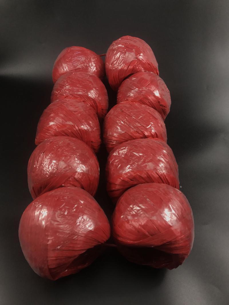 Red Packing Rope Nylon Strapping New Material Fiberglass Wire Ball Soo-Shaped Packing Rope Fiberglass Fiber Rope