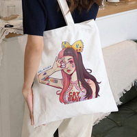Melanie Martinez Canvas Bagi Milannie Martin Naz's Grand Gas Settles Surrounding Grasson Bags