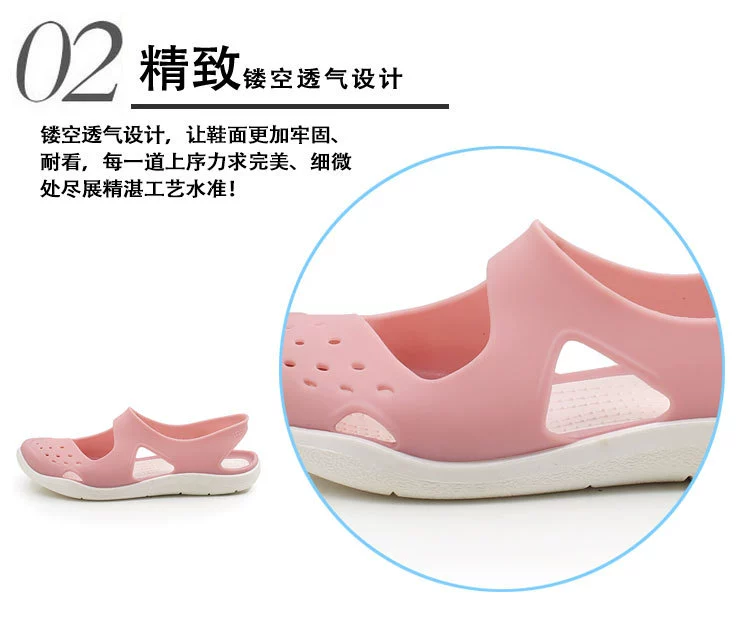 Dép y tế dép y tế nữ Crocs Giày Nữ Mùa Hè Chống Trơn Trượt dép sandal bệnh viện phòng khám dép y tá dép phòng sạch