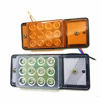 12V24VLED Liangshan red blue red and yellow show wide side lights truck semi-trailer shows wide side lights