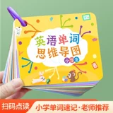 Начальная школа английские слова назад Кришер Quick Memory's Children's Conunciation Card Card карта карты карты