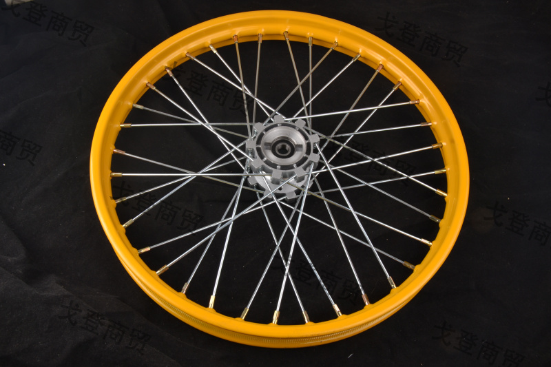 CQR150 / 250 xe máy off-road phía trước 19 sau 16 vòng thép bánh xe vành vành lăn phụ kiện phổ biến sửa đổi - Vành xe máy vành xe máy