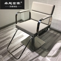 Simple Japanese hairdressing chair hair salon special salon chair hot sale modern style stainless steel armrest barber chair