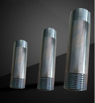 Water pipe joint 4 points short external wire short galvanized pipe Various sizes of plumbing pipe fittings Water pipe lengthened