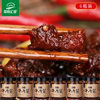 Prairie Huixiang Spicy Beef Sauce 188G*6 бутылок соуса бибимбапа, кухонная приправа, говядина с лапшой