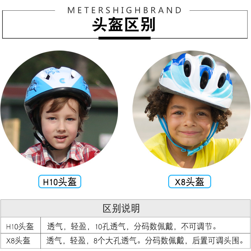 Michael roller skating protective gear children skateboard riding balance bike ice-skating roller shoes safety helmet knee pad full set