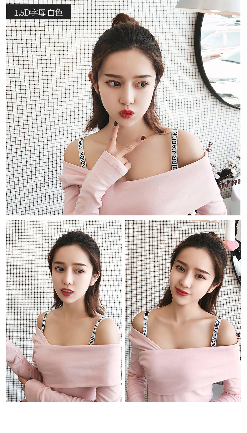 Thư dây đeo vai phụ kiện đồ lót với anti-slip chữ thập sexy vẻ đẹp trở lại trong suốt dây đeo vai đồ lót nữ dây đai vô hình dây đeo áo ngực các mẫu dây áo lót 
