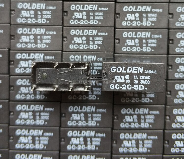 全新原裝高登GOLDEN繼電器 GC-2C-5D 可代替宏發HFD27/005-S 5VDC-淘寶Taobao | 天貓Tmall