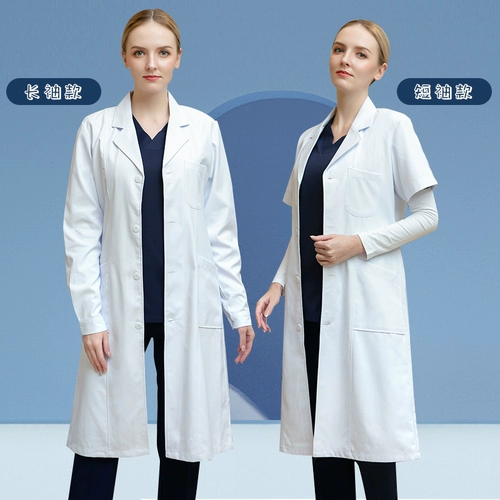 Летняя тонкая униформа врача, химическая униформа медсестры для школьников, короткий рукав