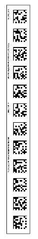 AGV visual navigation times Garfo two-dimensional code position code with control code belt