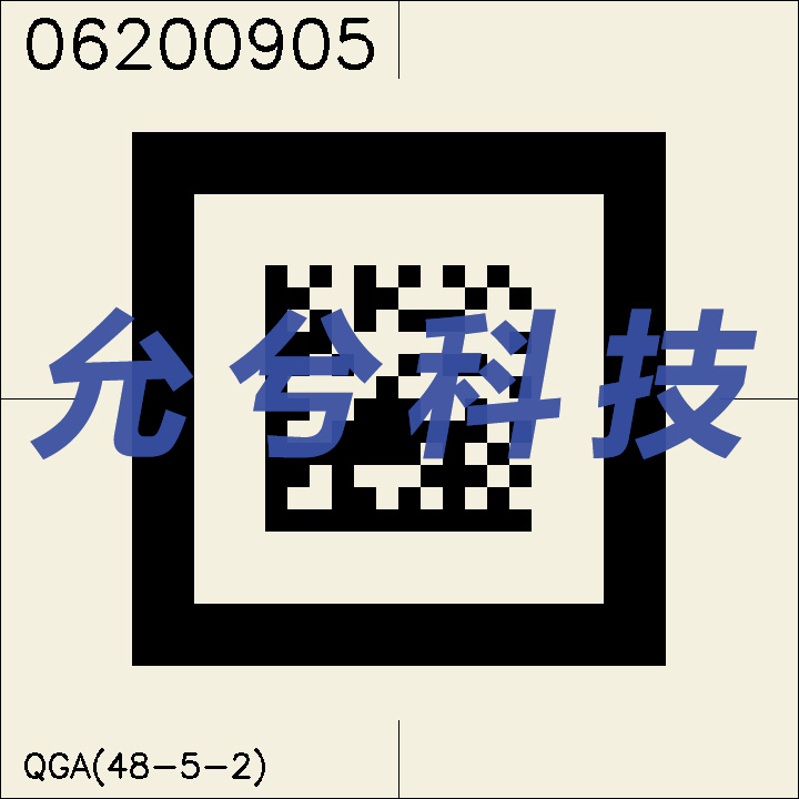 Jizhijia AGV matching QR code, ground code, shelf code, QR code navigation, waterproof, wear-resistant, non-reflective