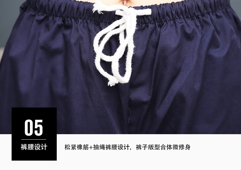 quần áo rửa nha sĩ nha khoa yếm phù hợp với bàn chải chia tay quần áo bông áo dài tay ngắn tay Hàn Quốc