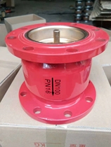 Flange cast iron muffling check valve vertical check valve stop inverse valve trench fire check valve dn65 80100