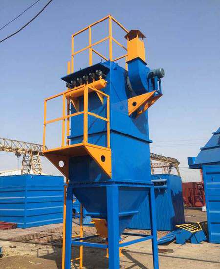 Single-machine pulse bag type dust blower Environmental protection equipment Industrial workshop flue gas dust purifier Bag type dust catcher