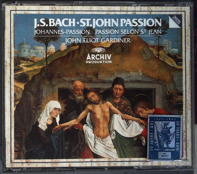 Bach St. John Passion Gardner Pmdc 2Cd Bach St. John Passion Gardner Pmdc 2Cd