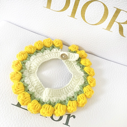 Брендовый японский нагрудник, слюнявчик ручной работы, шарф, в цветочек