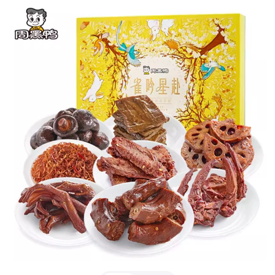 周黑鸭雀吟星赴礼盒755g