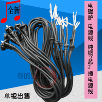 Induction cooker kettle socket refrigerator electric cooker plug 2-Plug 2-core electric rice cooker wire pressure cooker power cord