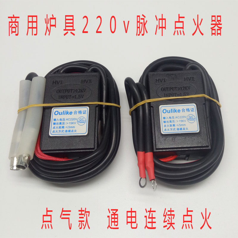 Hotel Commercial Gas Gas Cookstoves 220v Stir-fired Furnaces Firefighting Firearm Pulse Ignitor Controllers Accessories