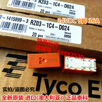 Brand new original RZ03-1C4-D024 24VDC 8-pin 24V 16A import Tyco with RT314024