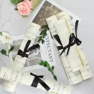 European-style English book roll props Modern home model room Sample house display center Study living room desktop soft decoration ornaments