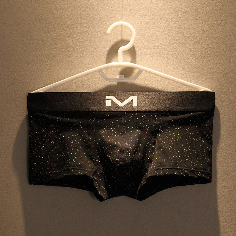 Summer Tide Brand Pure Cotton Men's Pants Summer Personality Trend U Cam Bag Breakthrough Quadrip Short Head