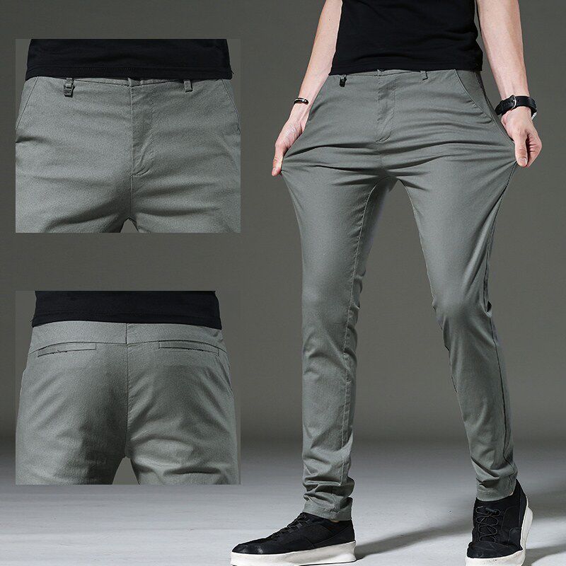Hong Kong 2023 Summer Pants Men's Leisure Slide Wire Slide - free and relaxed - fitting pants