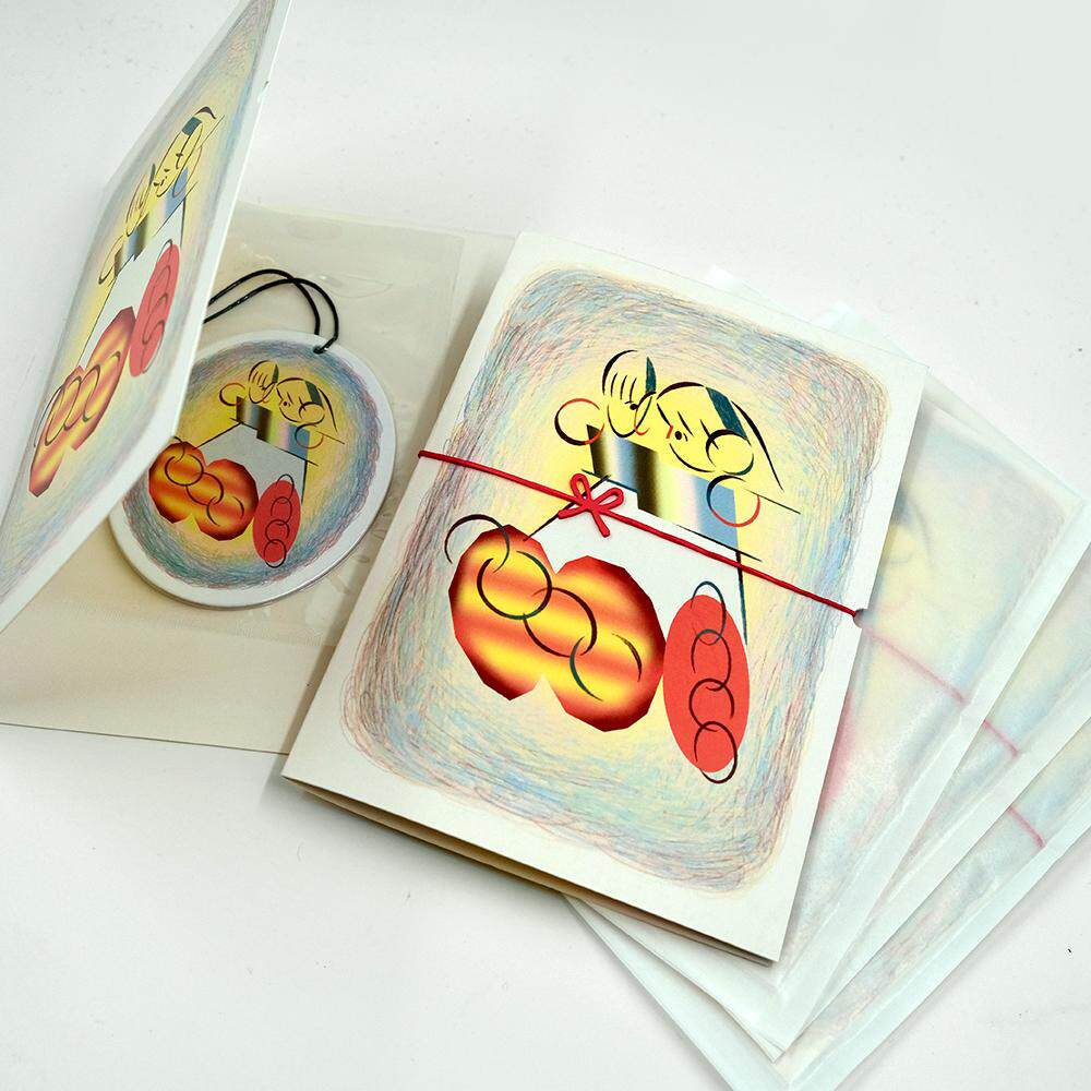 クリスマスプレゼント(^^) FancyToiの香り付きグリーティングカード