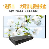 4 TV splicing boxes 1 import and export liquid crystal display multi-screen split HDMI image video processor