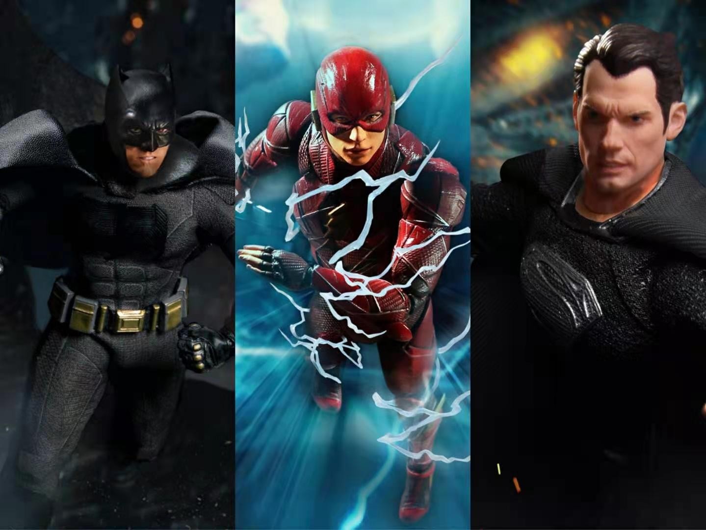 Mezco One:12 Collective Justice League Superman Batman Flash 3