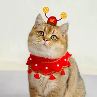 Y-004 Red Tiger Head Hat+Y-010 Шаль