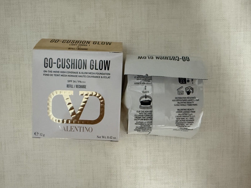 Simplified Packaging Valentino Light & Shadow Luxurious Cushion Foundation Cushion Ligr2 La1 Replacement Refill