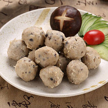 Take 3 shiitake mushrooms Gunballs clear 1 catty of bulk hot pot pellet linen hot and savory pan Kanto cook strings of fragrant beans for a long time