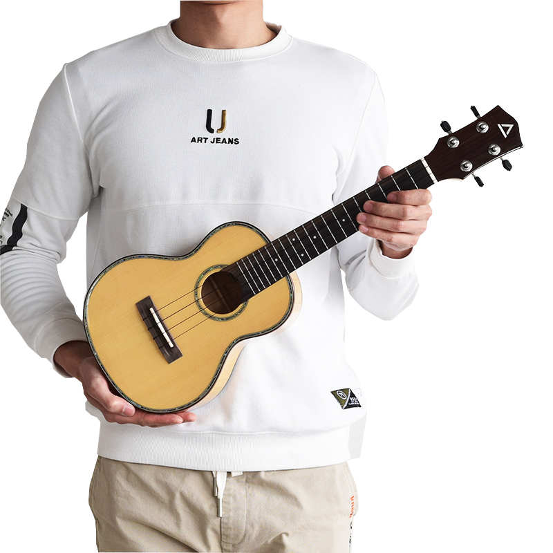 ACE Ukulele F3 Sitika spruce maple full single advanced performance grade Ukulele beginner small guitar