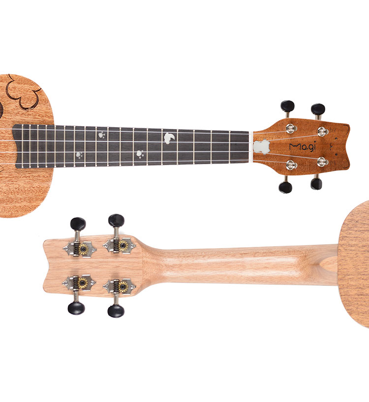 Children's ukulele beginner 21 23 inch boys and girls one-on-one online recording course mahogany surface list